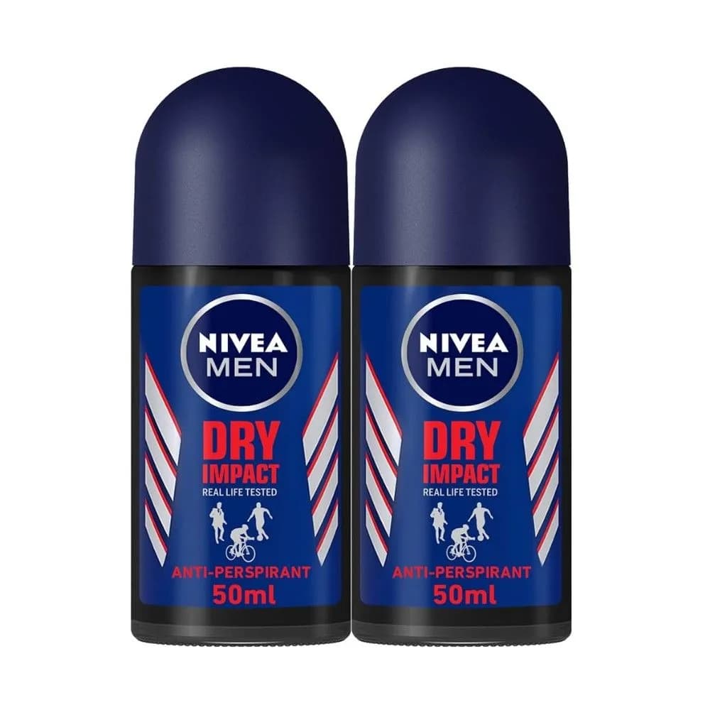 Nivea Deo Ro Male Dryimpc 50Mlx2 20% Off