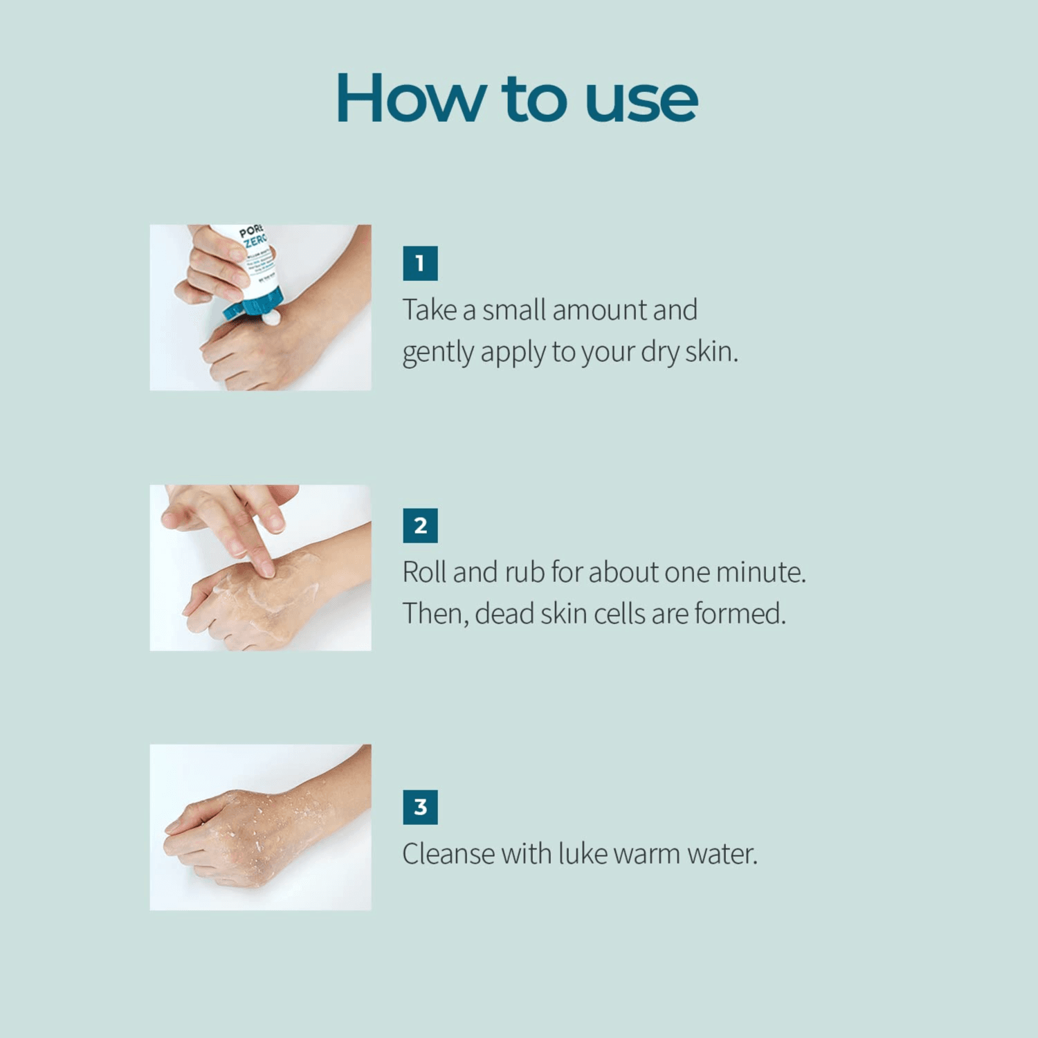 مقشر Be The Skin BHA+ 30 Second Exfoliator Pore Zero بحجم 100 غرام.