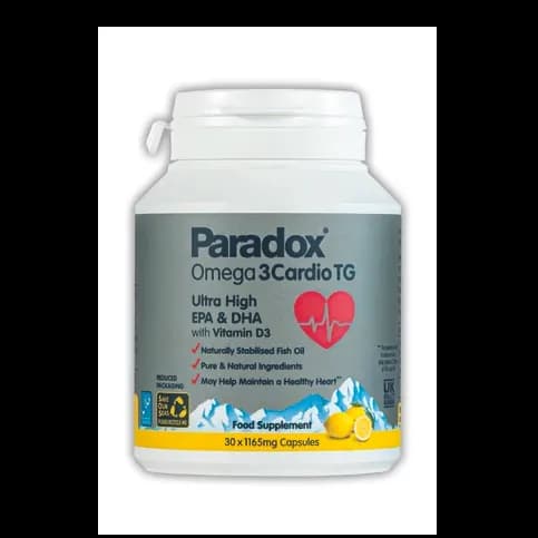 Paradox Omega 3 Cardio Tg 1165Mg 30 Caps