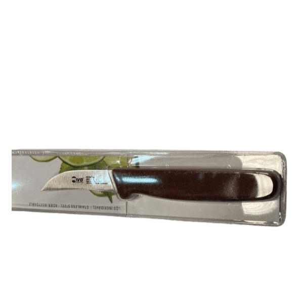 Peeling Knife Size- 6 Cm Handle Colour - Brown/Laz-078