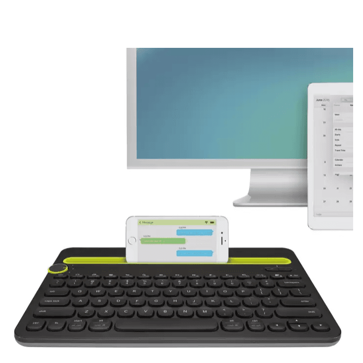 Logitech K480 Bluetooth Multi-Device Keyboard-English