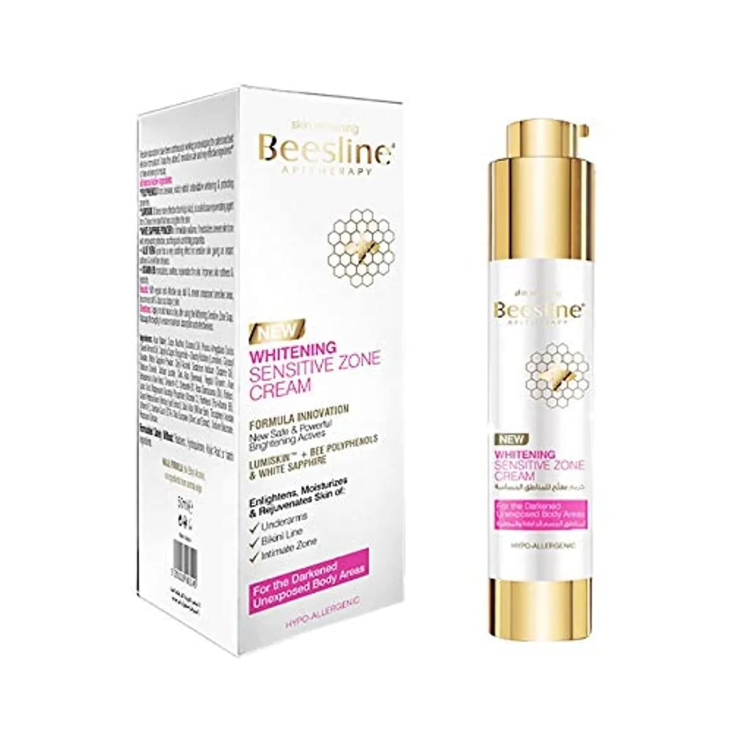 Beesline Whitening Sensitive Zone Cream Step 2