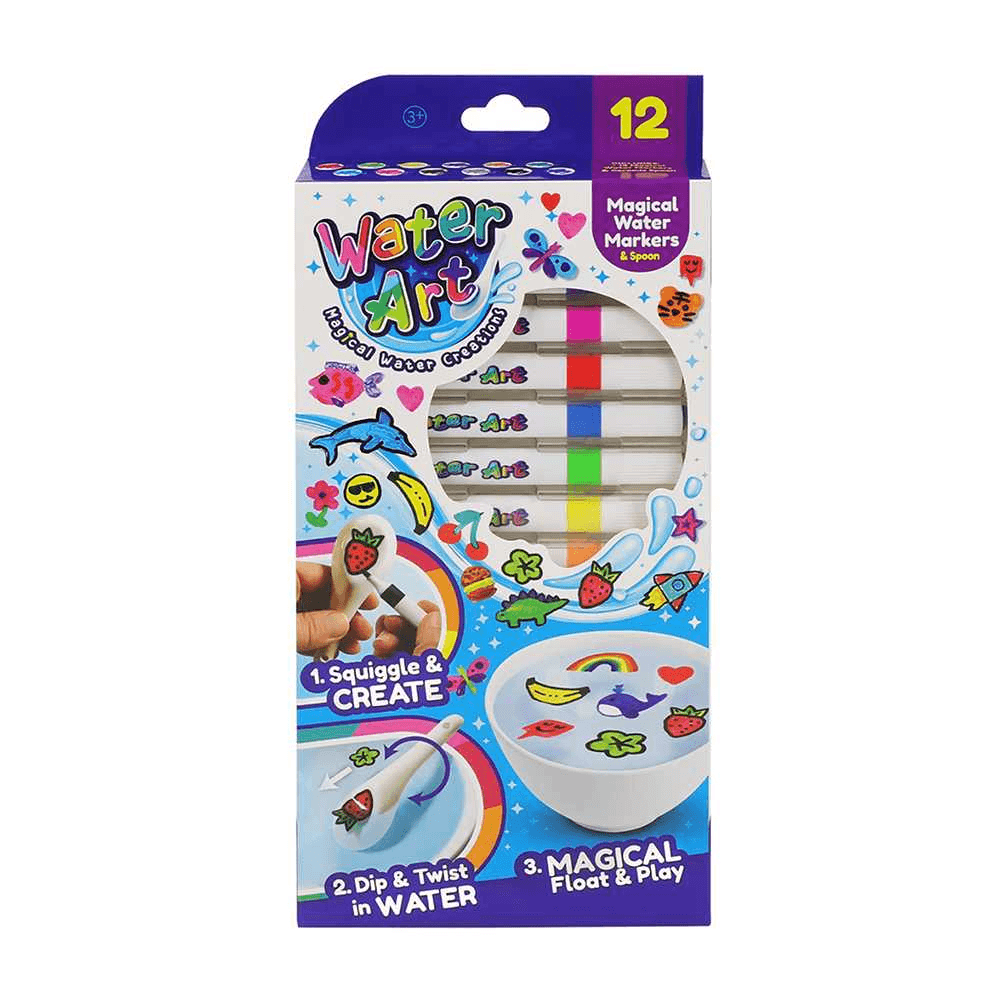 Water Art Magical Creations Water Markers With Spoon (12 Pack)