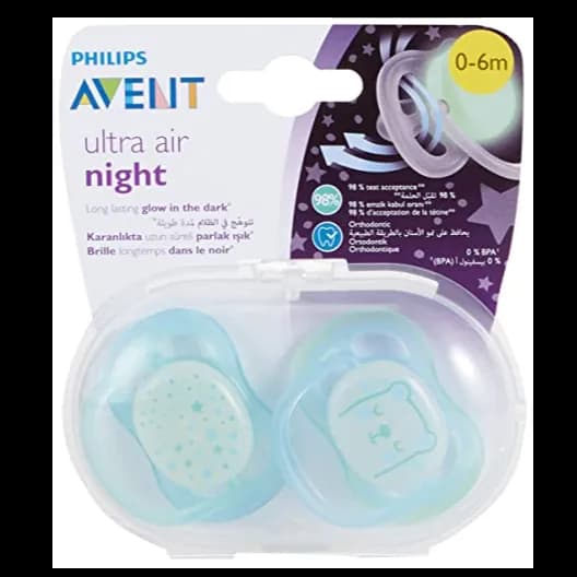 Philips Avent Sthr Sil Soft 0-6M Girl Deco X2