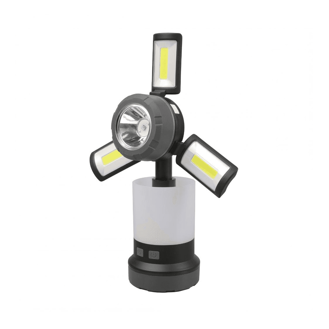 Lifestyle By Porodo 3 in 1 Flashlight/Ambient Light/Lamp With 6 Light Modes Black