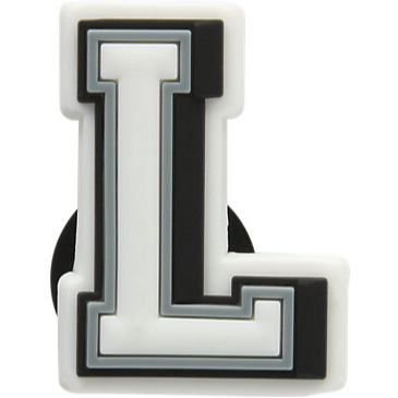 Crocs Charms Jibbitz- White Letter L