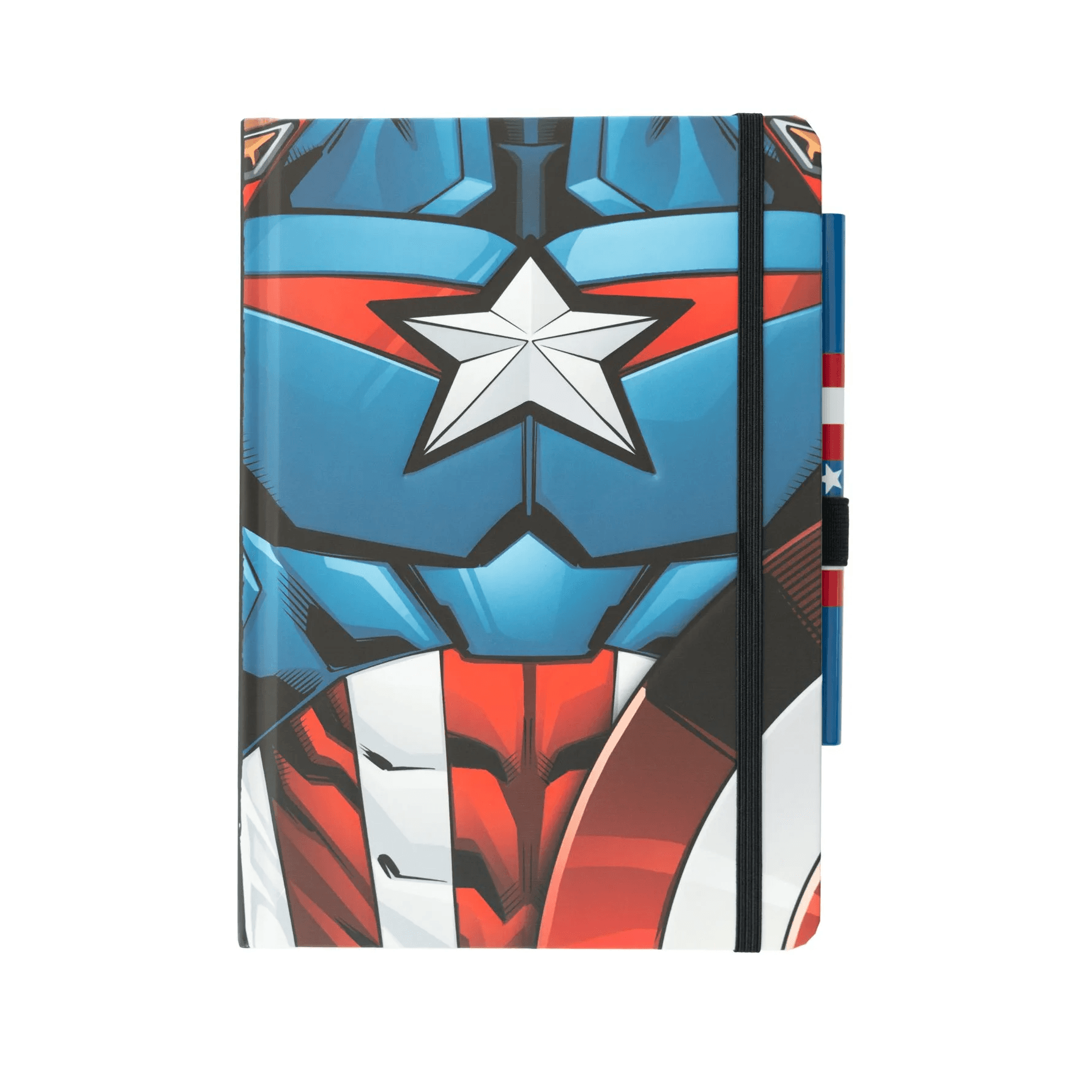 MARVEL CAPITAN AMERICA - UNIFORM A5 PREMIUM NOTEBOOK WITH PEN