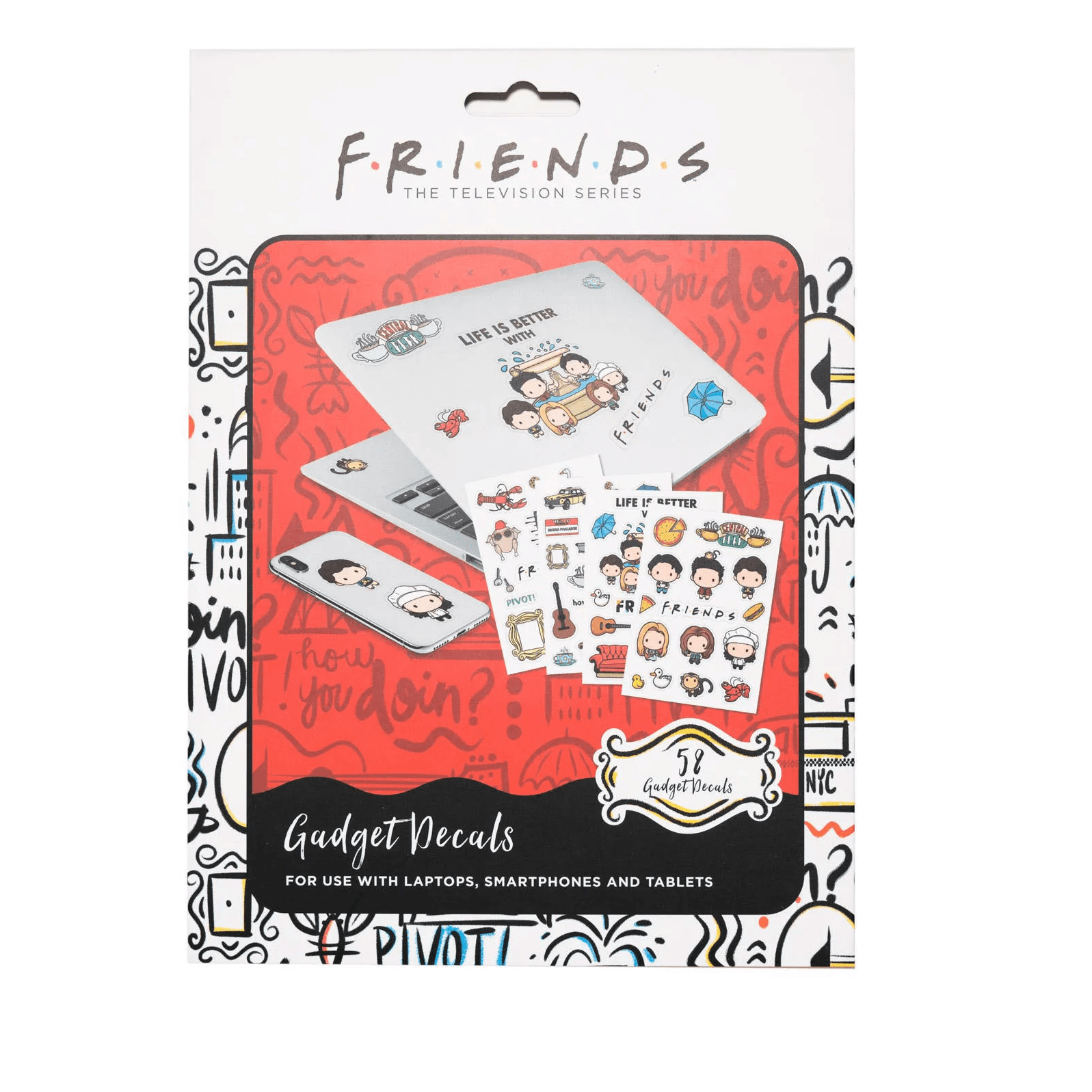 Friends Gadget Decals