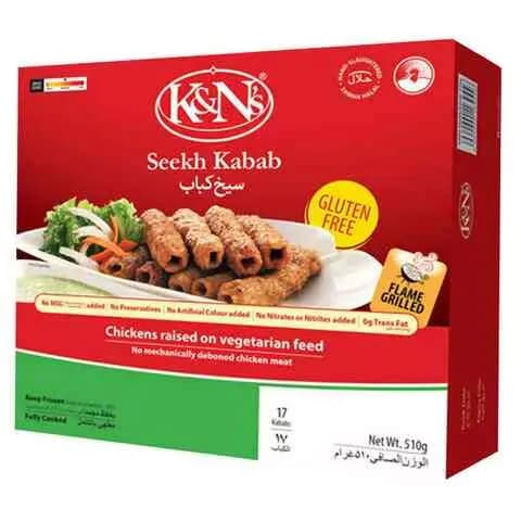 K&N's Seekh Kabab 510g