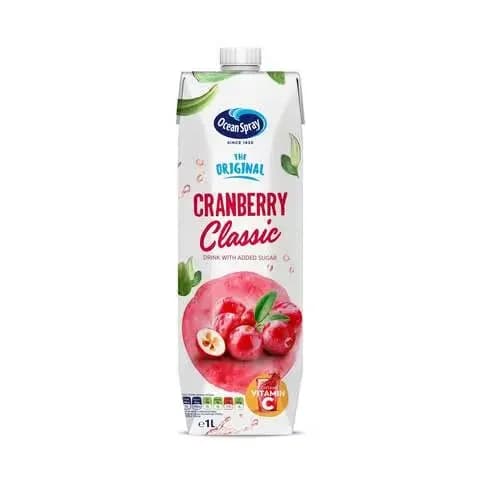 Ocean Spray Cranberry Classic Juice Drink 1L