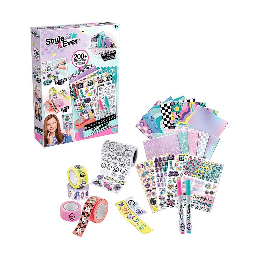 Canal Toys Style 4 Ever Scrapbooking Printing Paper Refill