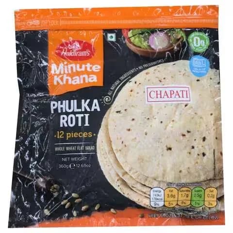 Haldiram's Phulka Roti 360g