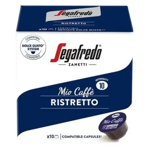 Segafredo Zanetti Mio Caffe Ristretto Nescafe Dolce Gusto Compatible Coffee Capsules 75g