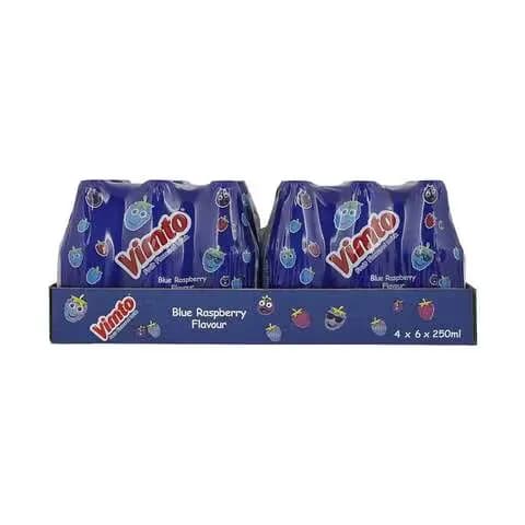 Vimto Fruit Flavoured Drink  Blue Rasberry Flavour 250mlx24pieces