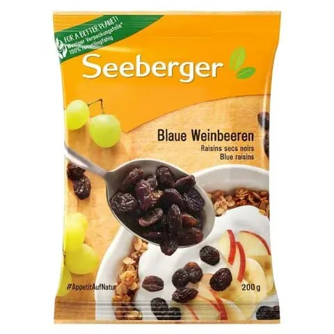 Seeberger Blue Raisins 200g