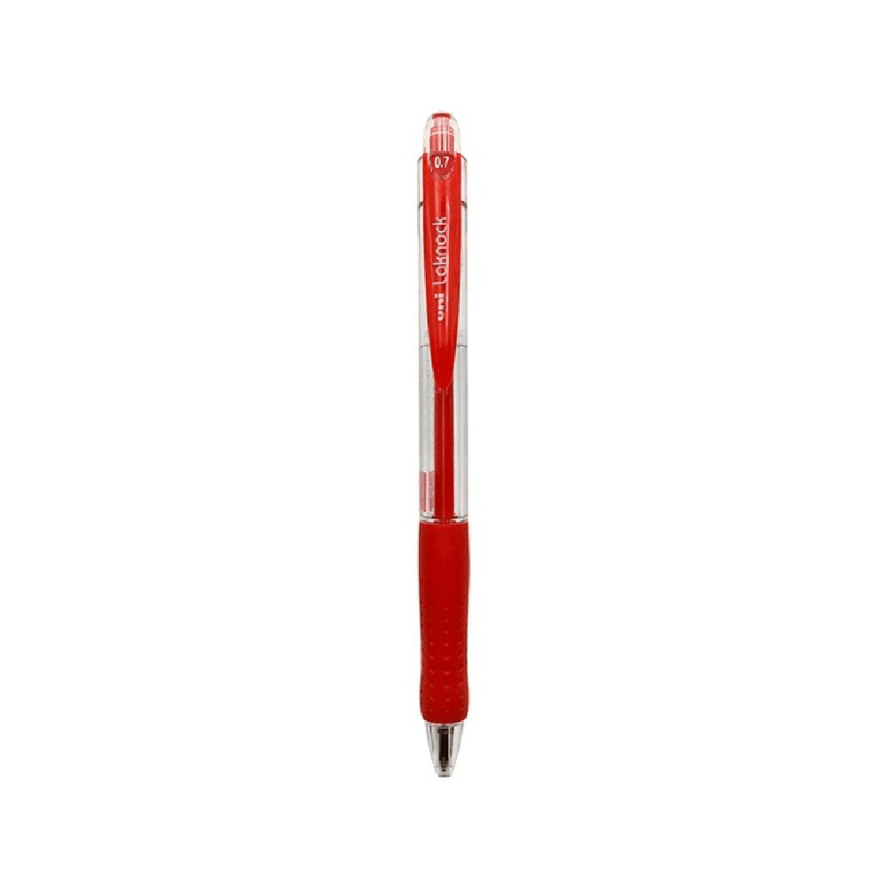 Uni-ball Laknock Ballpoint Pen 0.7 mm Red 6840