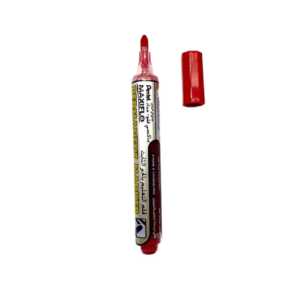 Pentel Maxiflo Permanent Marker Red 303