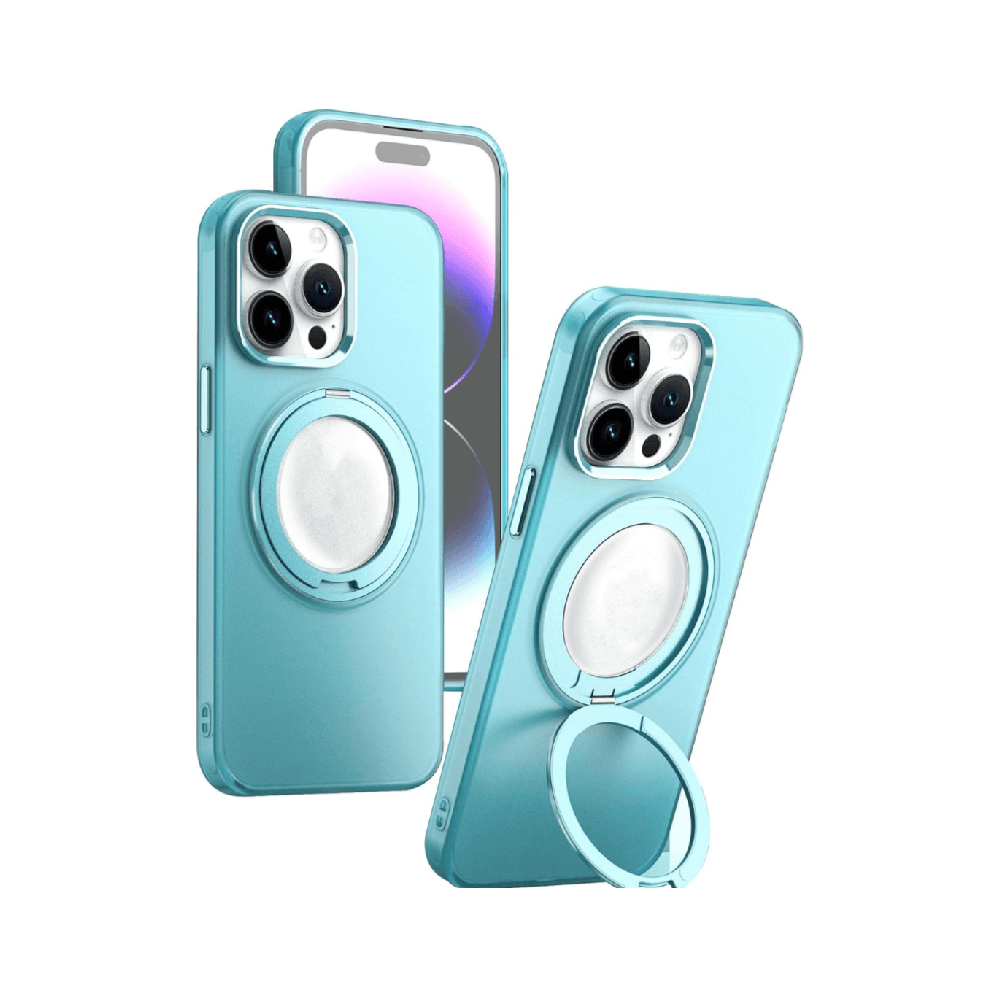Magsafe Case With Stand For iPhone 14 Pro - Blue