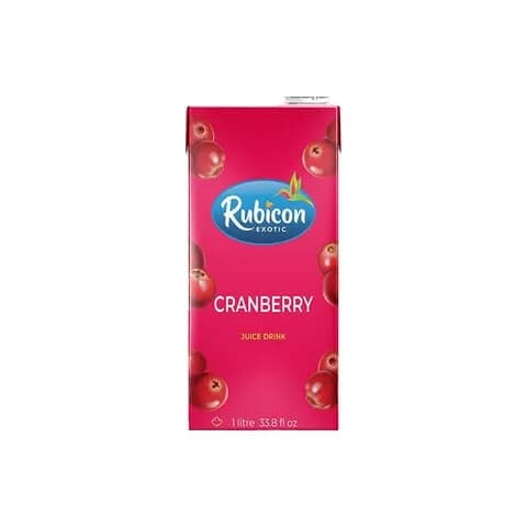 Rubicon Juice Cranberry Fruit No Added Sugar 1L