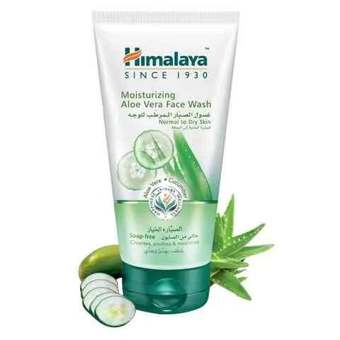 Himalaya Herbals Face Wash Moisturizing Aloe Vera 150ml