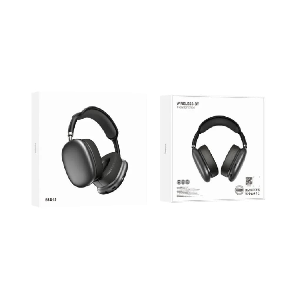 Hoco Wireless Over-Ear Headphones (ESD15) - Black