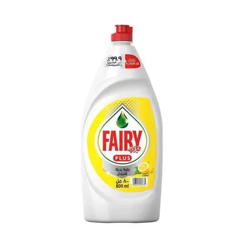 Fairy Max Plus Lemon Dishwashing Liquid 800ml