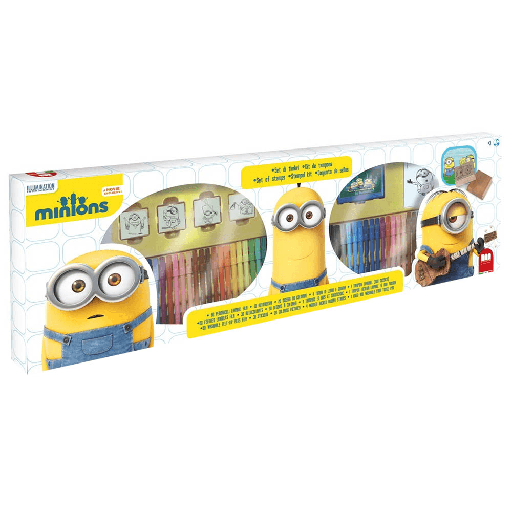 قلم MI-MINIONS 60 قلمًا برأس فلوماستر