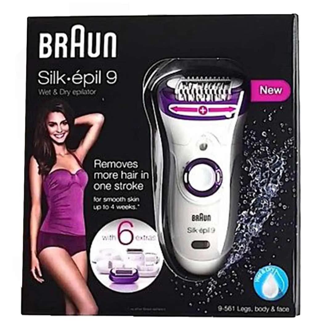 Braun Silkepil W/d 9-561