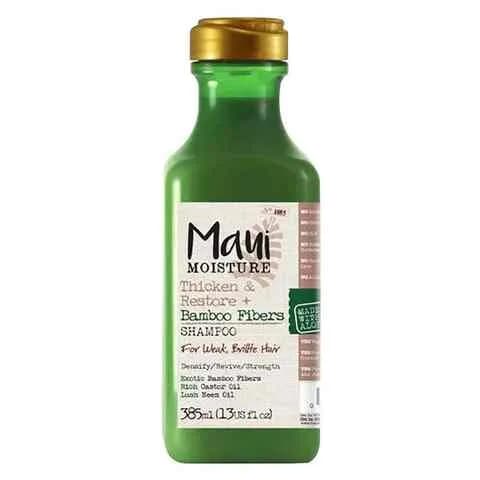 Maui Moisture Shampoo Bamboo Fibers Thicken And Restore 385ml