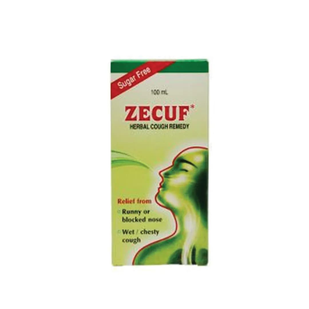 Zecuf Sugar Free Cough Syrup 100M