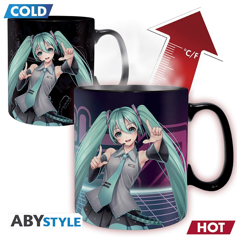 HATSUNE MIKU - Mug Heat Change - 460 ml