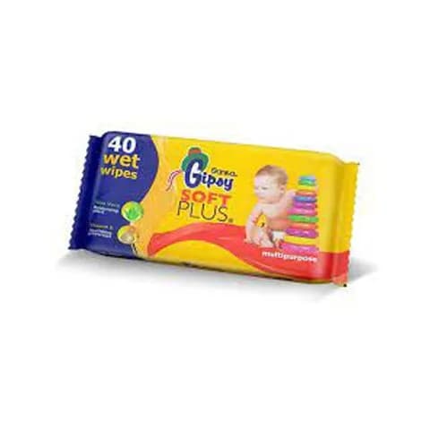 Gipsy Wet Wipes 40's