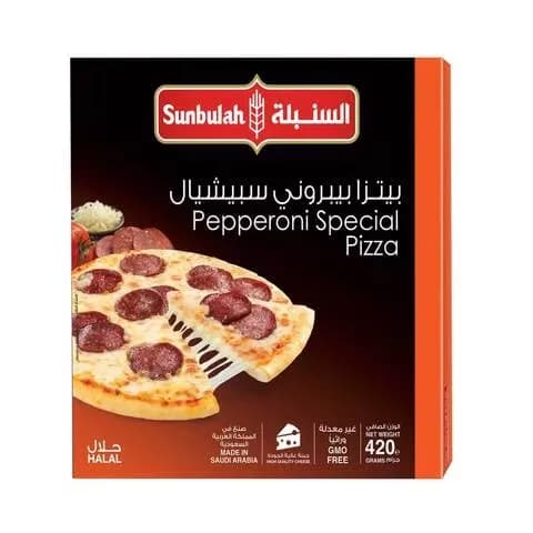 Sunbulah Pepperoni Special Pizza 420gr