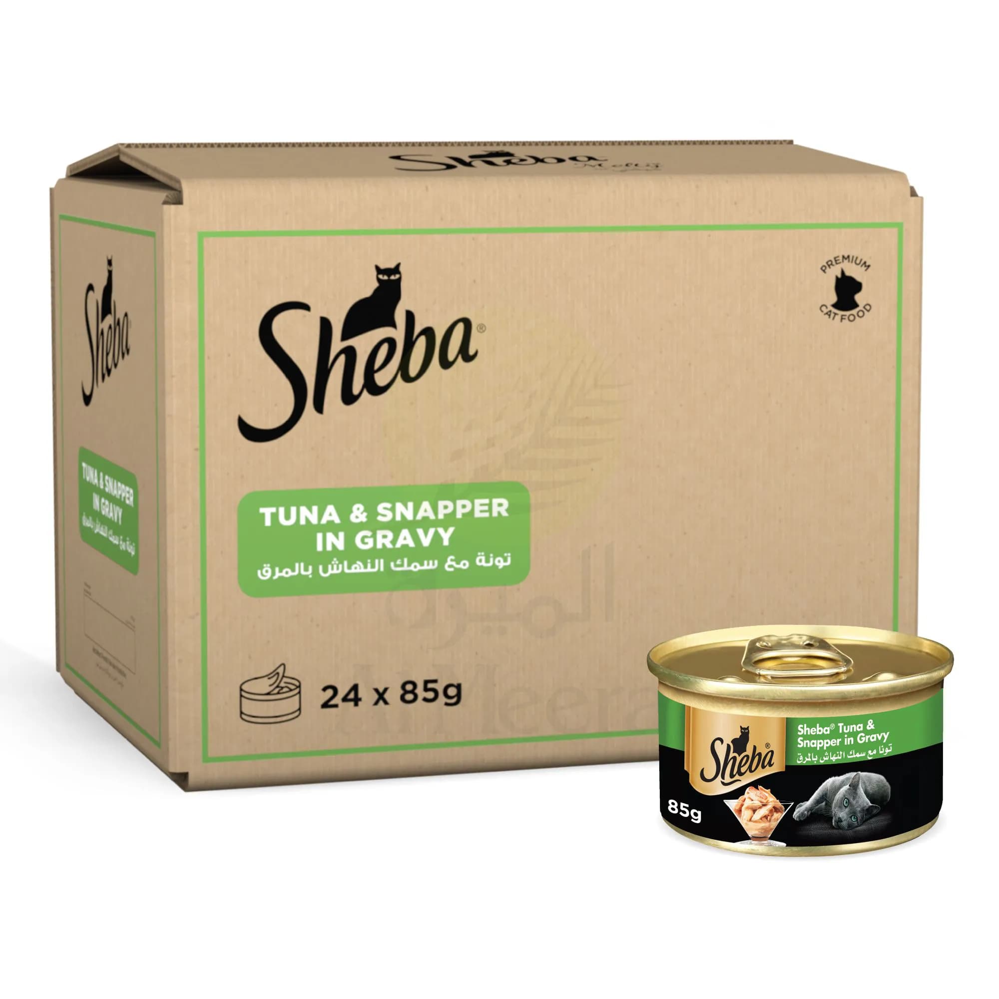 Sheba Catfoodtunaw/Snaper24X85Gm