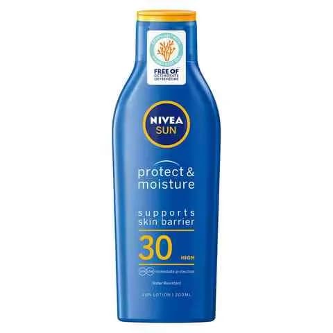 Nivea Sun Lotion Protect And Moisture 30 High 200ml