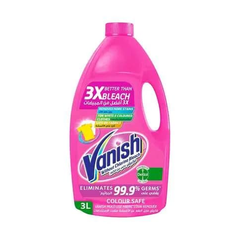 Vanish Fabric Stain Remover Liquid Colour Safe 3L