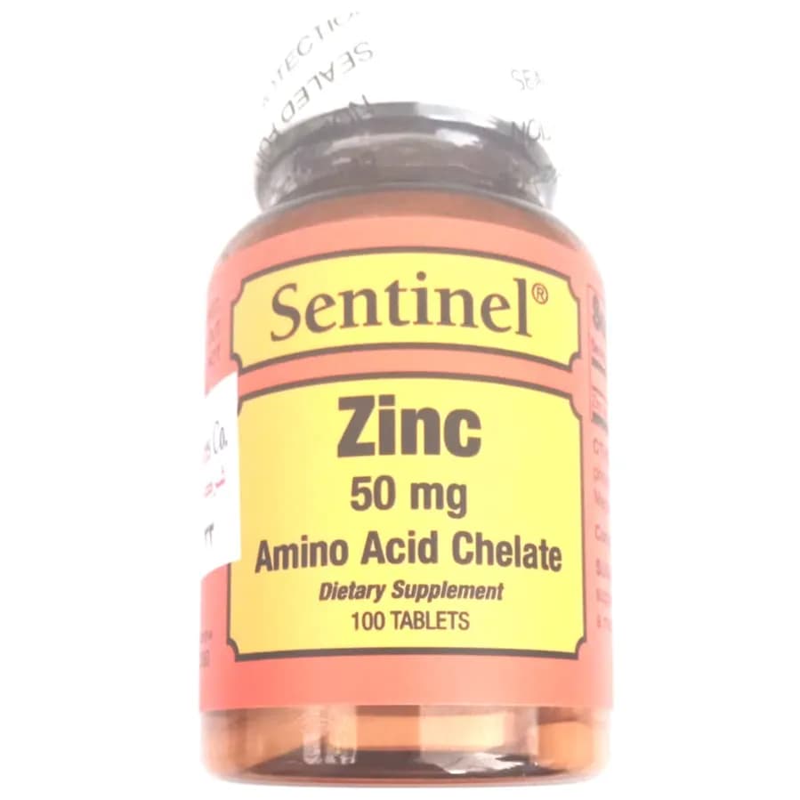 Sentinel Zinc 50Mg 100 Tablets