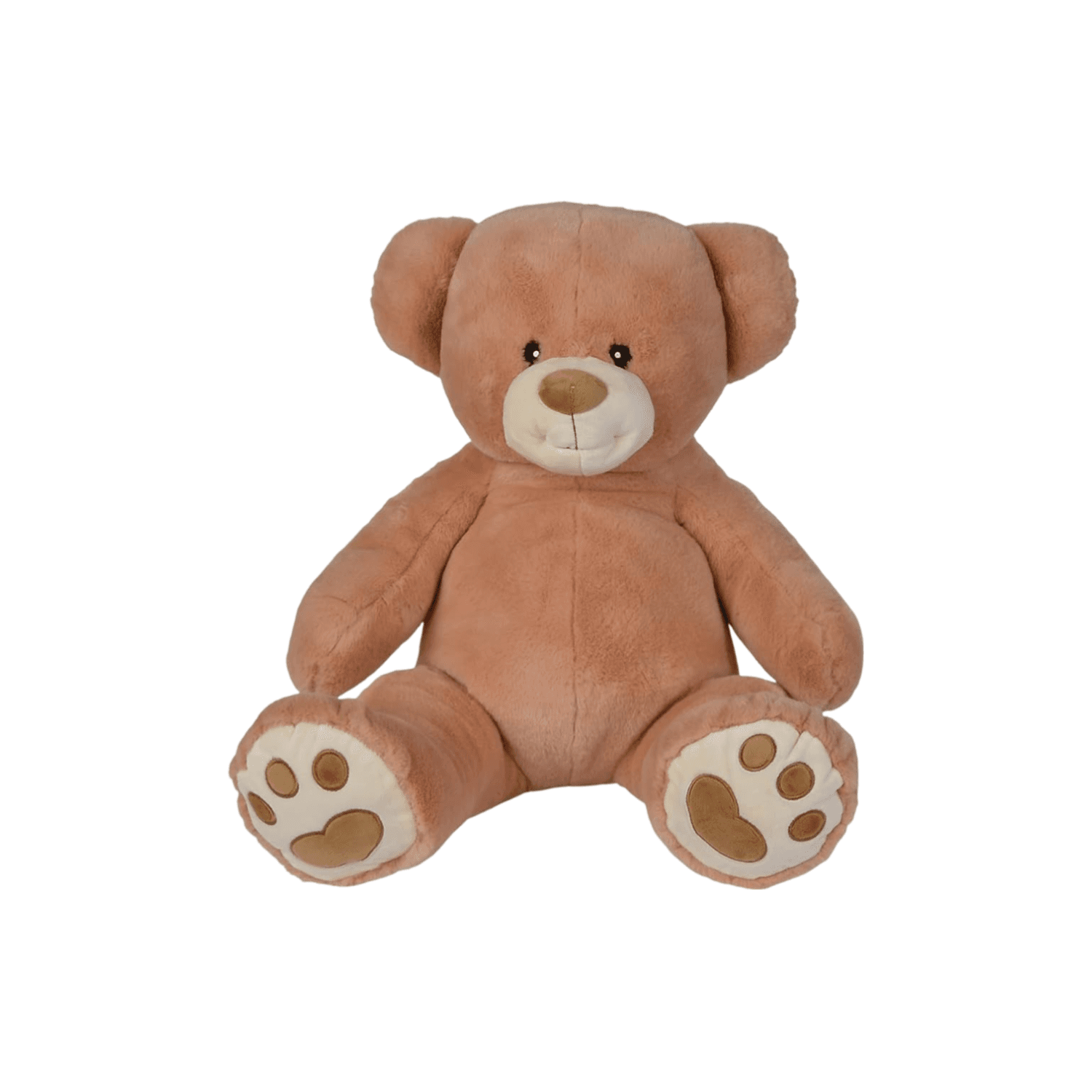 Nicotoy Plush Bear Recycled Brown 66Cm