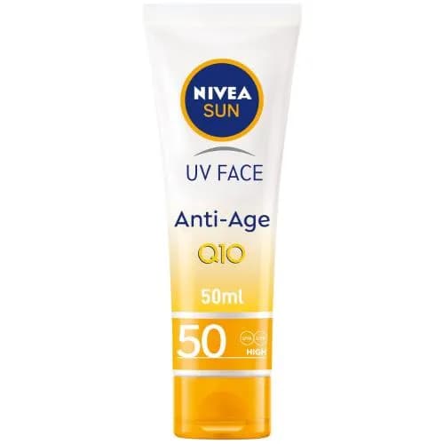 Nivea Sun UV Face Anti Age Cream Q10 SPF50 50 ml