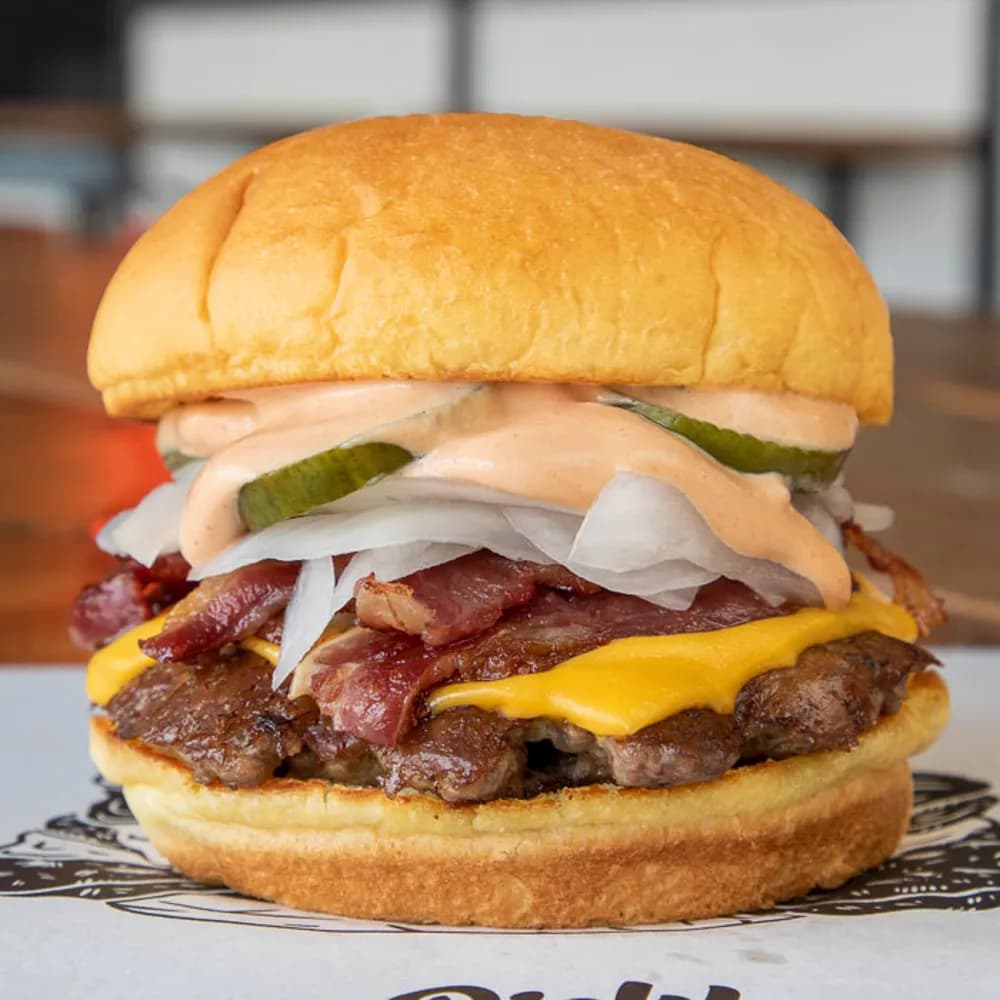 Bespoke your own Bacon Cheeseburger