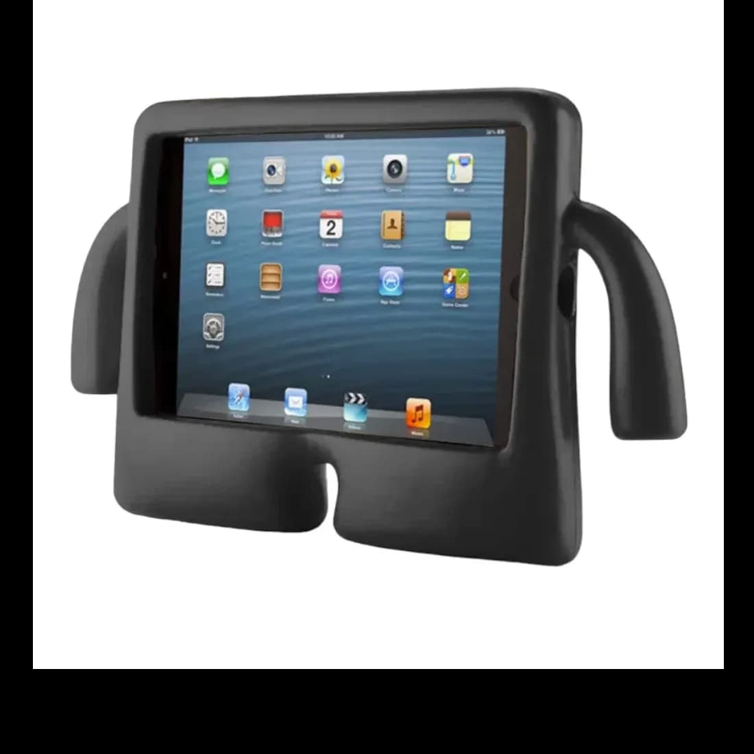 Caver Case for iPad 9th, 8th & 7th Gen 10.2 Inch - Black