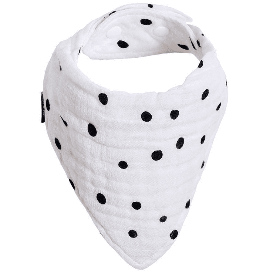 Babe Au Lait Dottie Oh So Soft Muslin Bandana Bib