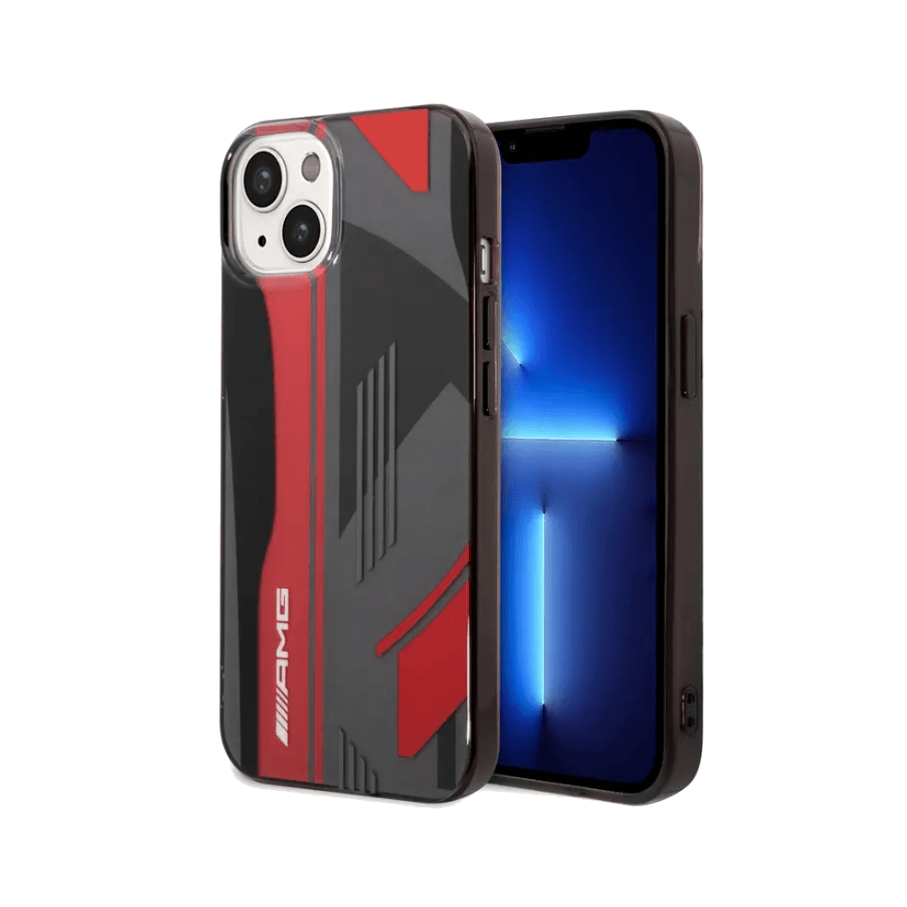 Amg Bubble Layer Case With Expressive Graphic Design For iPhone 14 Pro - Black