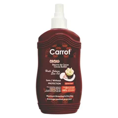 Carrot Sun Cocoa Butter Tan Accelerator Spray Oil 200ml