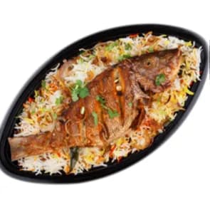 Shery Fish Biryani + Free Vanilla Milk