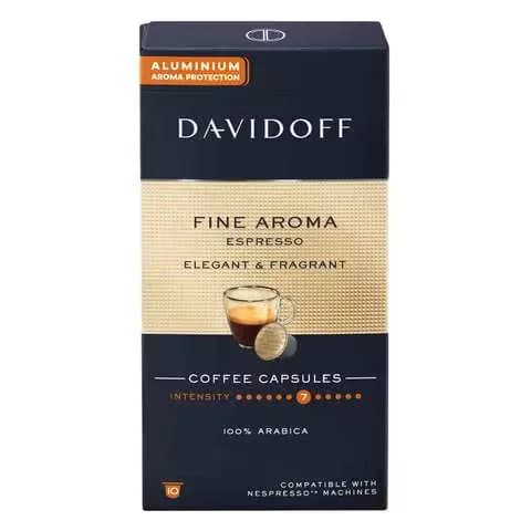 Davidoff Coffee Capsules Fine Aroma Espresso Elegant And Fragrant 55g