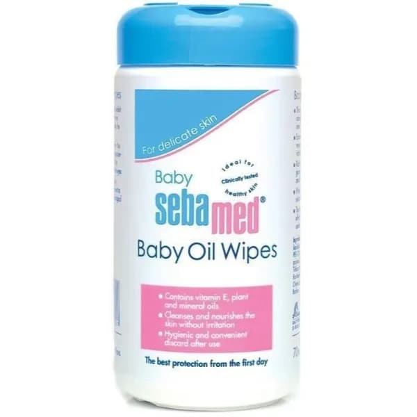 Sebamed Baby Oil Wipes 70 S