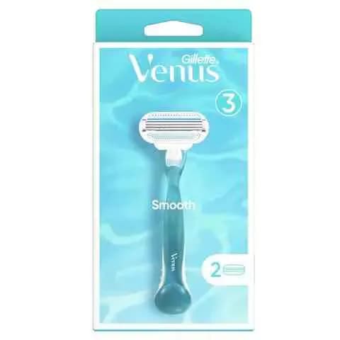 Gillette Venus Women's Razor Handle + Razor Blade Refills 2's