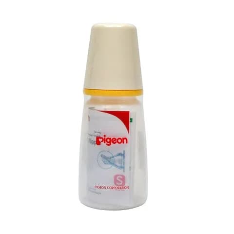 Pigeon Nursing Plastic Bottle 03m 120ml White Cover