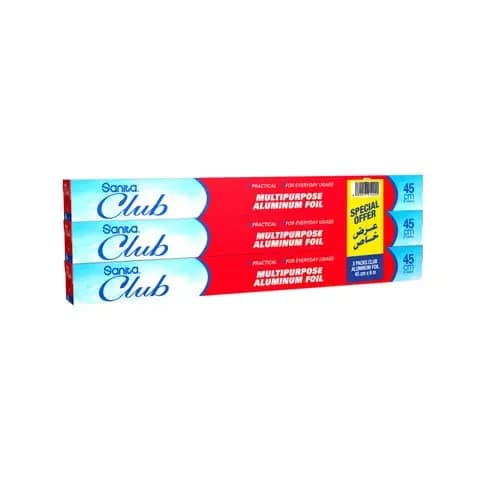 Sanita Club Aluminum Foil 45cmx3s